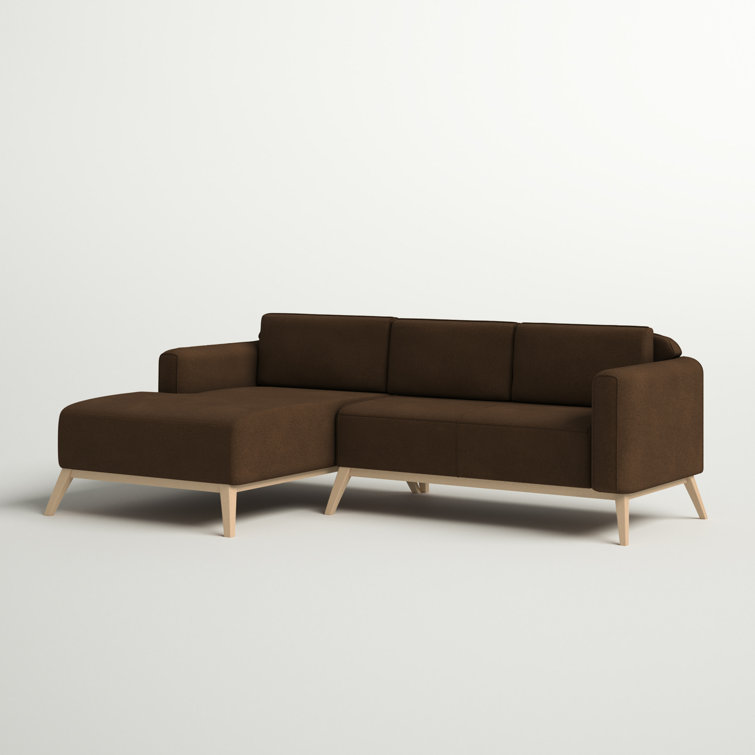 Hykkon Joshua Upholstered Corner Sectional Wayfair